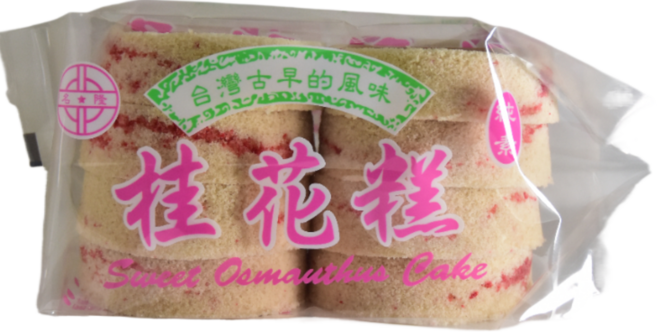 名隆食品 桂花糕, 200g, 1個