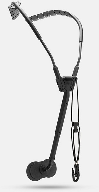 색소홀더 스위스 제조 색소폰 어깨걸이 째즈랩 넥스트랩 목걸이, 1개, 블랙