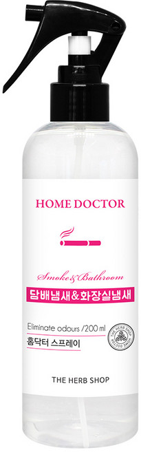 더허브샵 홈닥터 룸 스프레이 룸미스트 드레스퍼퓸, 200ml, 4개