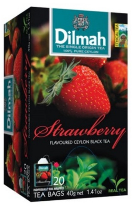 Dilmah 帝瑪 草莓紅茶 草莓口味紅茶 20入, 1個