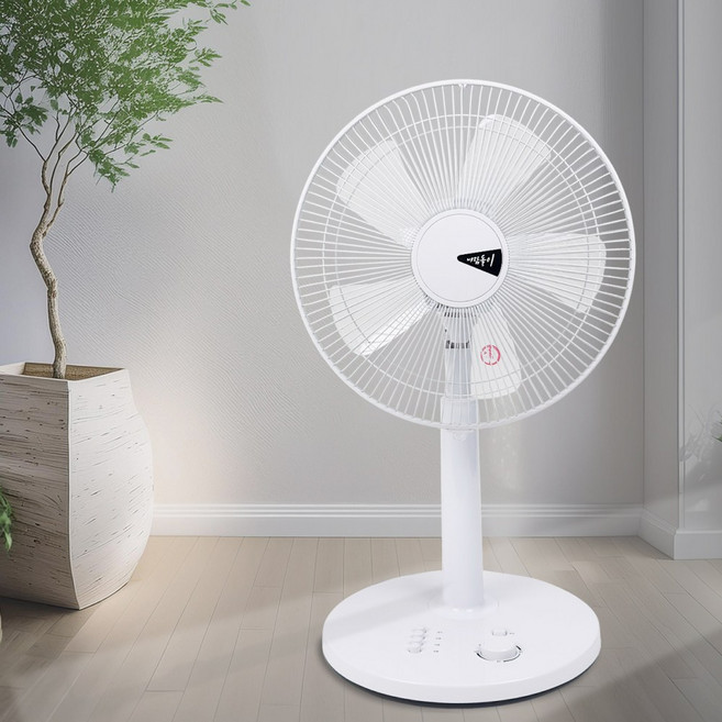 엘디 바람돌이 5엽날개 가정용 사무실 스탠드형 선풍기 14인치 LD-F14FT