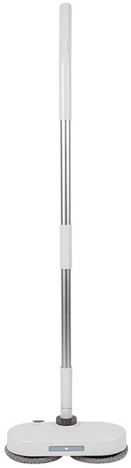 프리미엄 LED 듀얼 무선 물걸레 청소기, 화아트, M40