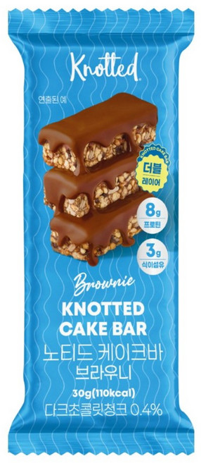 케이크바 브라우니, 2개, 30g