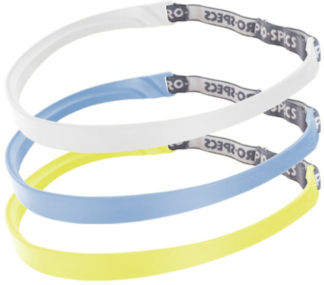 프로스펙스 스포츠 헤드밴드 TPE 땀흘림 방지 밴드 런닝 자전거 농구 축구등 사용가능, 라임, 1개