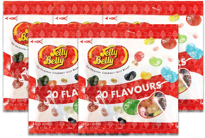 젤리벨리 20가지 혼합맛, 70g, 5개