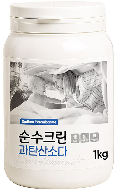 과탄산소다 표백제 세정제 세탁 세제 1kg, 본상품, 1개
