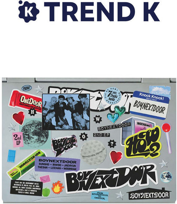 보이넥스트도어 앨범 EP 2집 [HOW?] 스티커 랜덤 Ver BOYNEXTDOOR 하우 Sticker Random Ver. (미개봉)