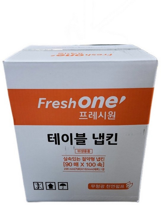 프레시원 테이블냅킨 90매100속 네프킨, 1개