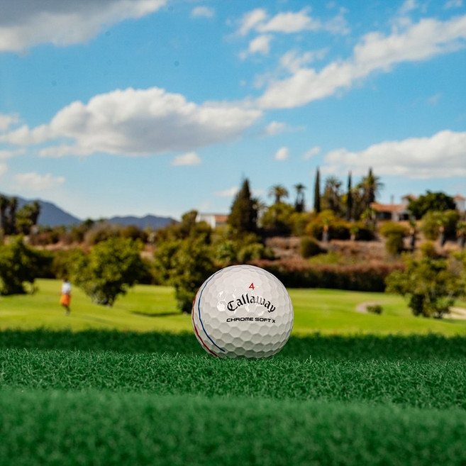 지앤피컴퍼니_캘러웨이 ERC/크롬소프트 삼선 트리플트랙 A-급 로스트볼, 1개, 100개입, 화이트