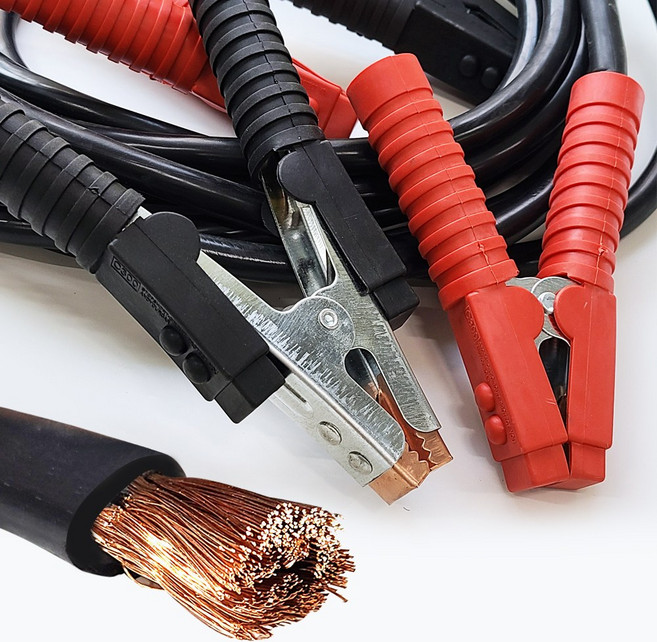 전문가용 자동차 점프선 구리선 50SQ 35SQ 고급형 국산 2000A, 1개, 전문가용 35SQ 4M