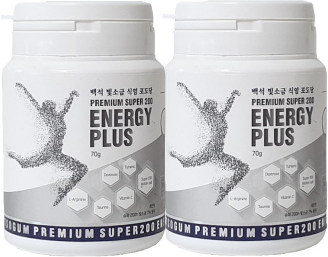 백석 식염포도당 에너지플러스(100정), 2개, 70g