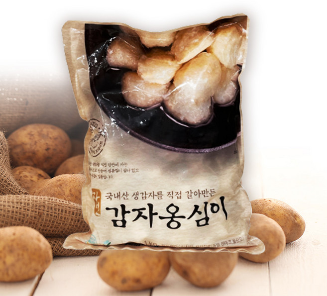 강원도 자연 감자 옹심이 1kg 국내산 생감자를 갈아만든 뻐꾸기삼촌 옹심이, 1개