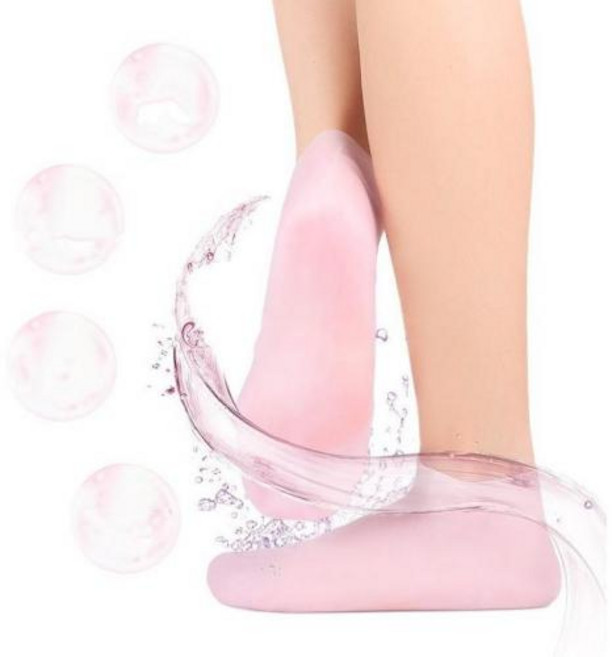 풋케어 보습양말 실리콘덧신 뒤꿈치패드 각질관리 족부케어