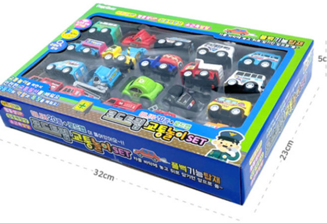 에코에듀 미니 자동차 세트 남아선물 레스큐 구조 자동차, 1개, 1개