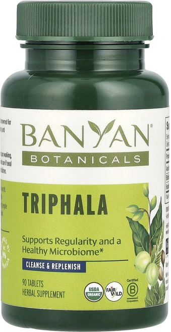 Banyan Botanicals 트리팔라 90정, 1개 - 쿠팡