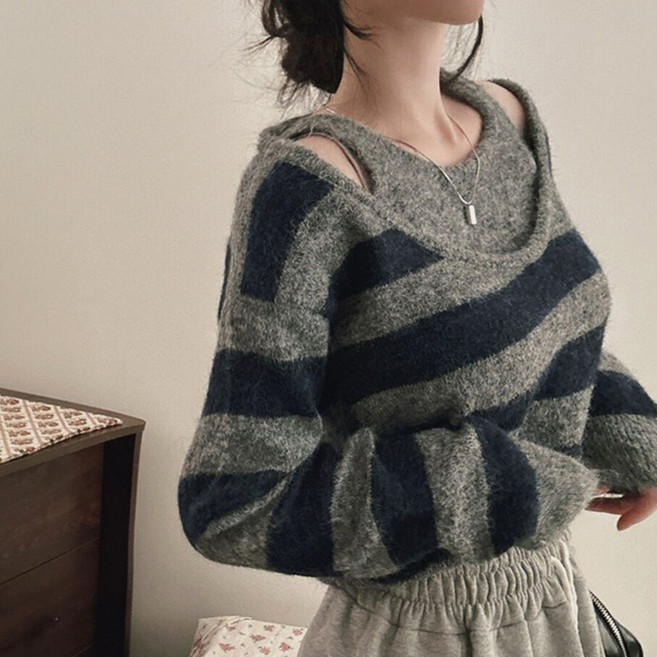 메이킹유 일체형 단가라 레이어드 WB95699모베즈니트