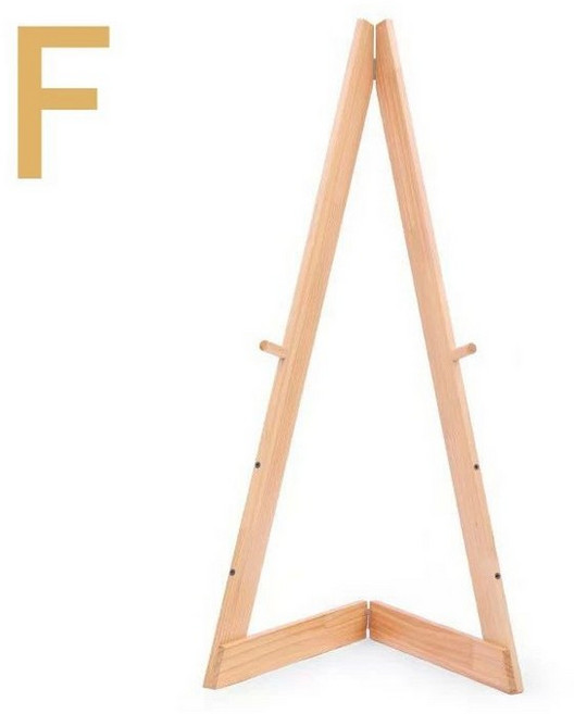 대형 액자 받침대 전시대 진열 웨딩사진 거치대 사진관, 기본 색상