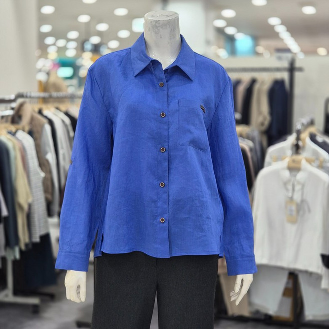 레노마레이디 라미 원포켓 셔츠 R3H21WST010