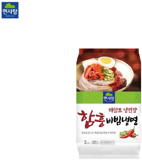 면사랑 함흥비빔냉면(2인), 4개