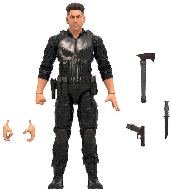 마블 레전드 시리즈 데어데블: Born Again Punisher 수집용 152cm 6인치 액션 피규어 698032, 마블 레전드 시리즈 데어데블: Born Again Pu