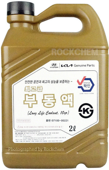 현대모비스 순정 부품 장수명 핑크 원액 부동액 2L, 1개