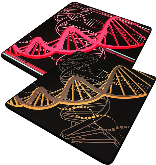 X-raypad 미네르바 DNA 컨트롤 게이밍 마우스패드 360 300 두께 6미리, 미네르바 DNA 골드블랙 360 300, 1개 - 쿠팡