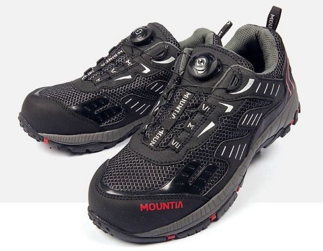 마운티아 안전화 다이얼 작업화 공장신발 현장화 4in