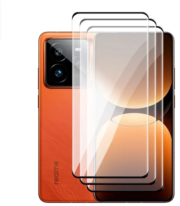 Realme GT 7 Pro 렌즈 필름 용 6 IN 1 강화 유리 3D 곡선 풀 커버 강력한 보호기, 02 번들 20, 1개