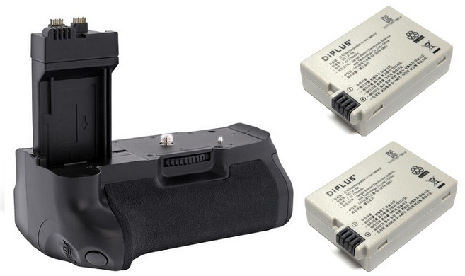 캐논 BG-E8 호환 배터리그립+LP-E8 호환배터리 2개 EOS 700D 650D 600D 550D, BG-E8 호환그립+LP-E8 호환배터리 2개, 1개