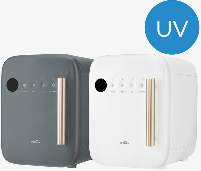 스펙트라 젖병소독기 스펙트라 UV 젖병소독기, 차밍다크그레이, 스펙트라젖병소독기