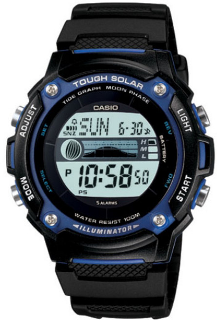 CASIO 카시오 정품 W-210H-1AVDF/남성용