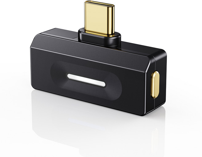 FiiO Air Link Type-C 블루투스 6.0 오디오 송신기 QCC5181 Chip LDAC AptX Adaptive, 블랙