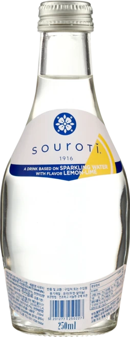 샤로티 스파클링 워터 레몬향앤드라임향, 250ml, 12개 - 쿠팡