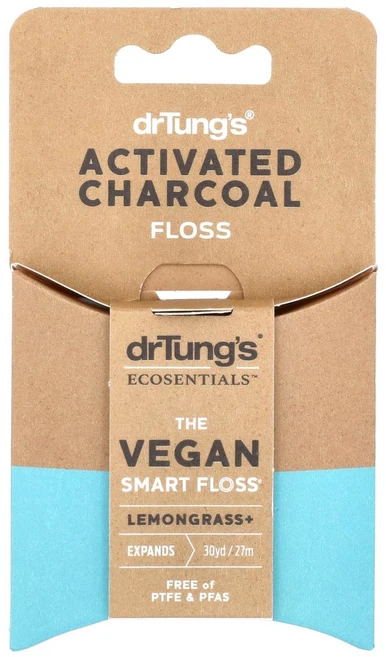 닥터 텅스 Dr. Tungs Ecosentials The Vegan Smart Floss 레몬그라스 27m(30yd) DRT-75591, 1개 - 쿠팡