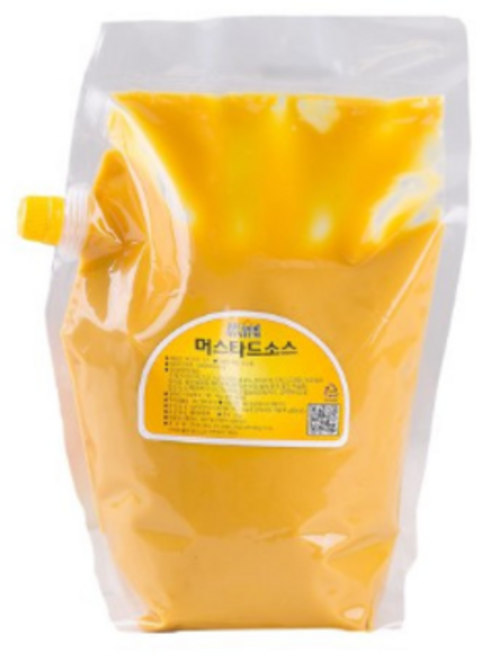 유니푸드 머스타드소스 2kg, 1개