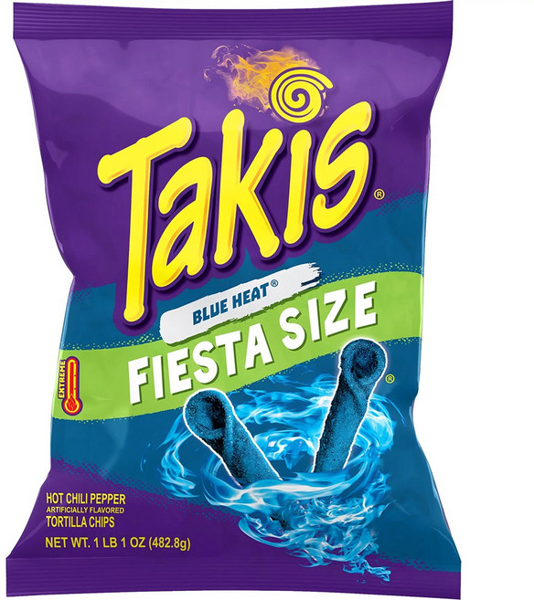 타키스 푸에고 또띠아칩 대용량 모음 Takis Fuego Tortilla Chips Party Size, 1개, 482.8g