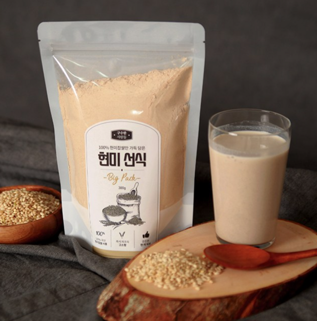 구수한 사람들 바로 볶아 고소한 국산 현미가루, 300g, 1개