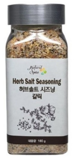 내츄럴스파이스 허브솔트시즈닝 갈릭, 180g, 1개
