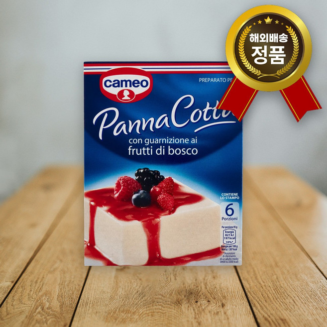 카메오 베리 판나코타 믹스, 1개, 107g