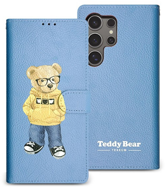 갤럭시 테디베어 다이어리 케이스