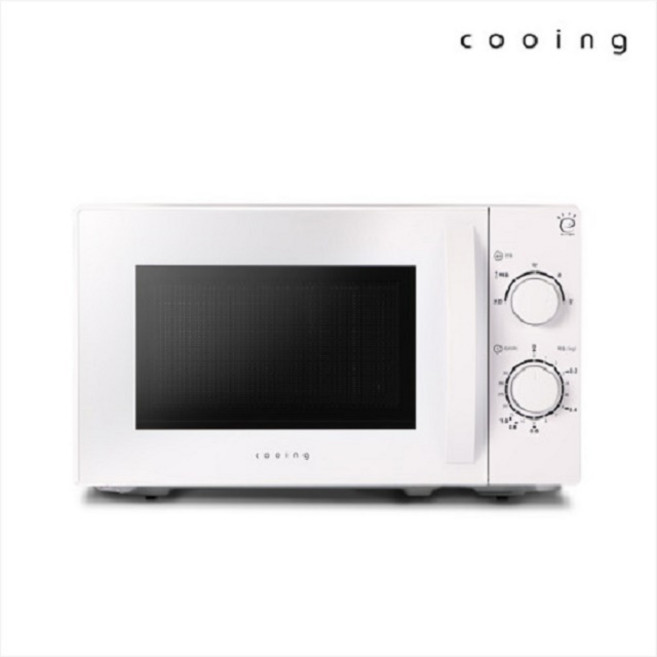 쿠잉전자 소형 전자레인지 다이얼식 20L, MM-720W(화이트)