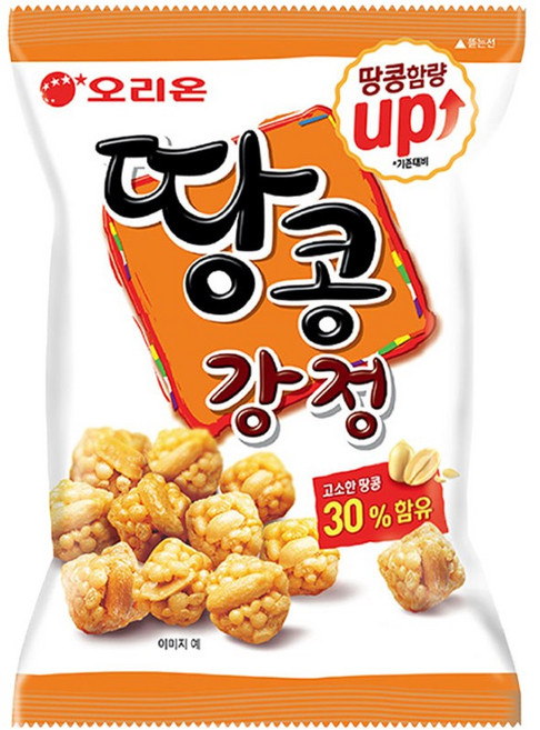 오리온 땅콩강정, 65g, 28개