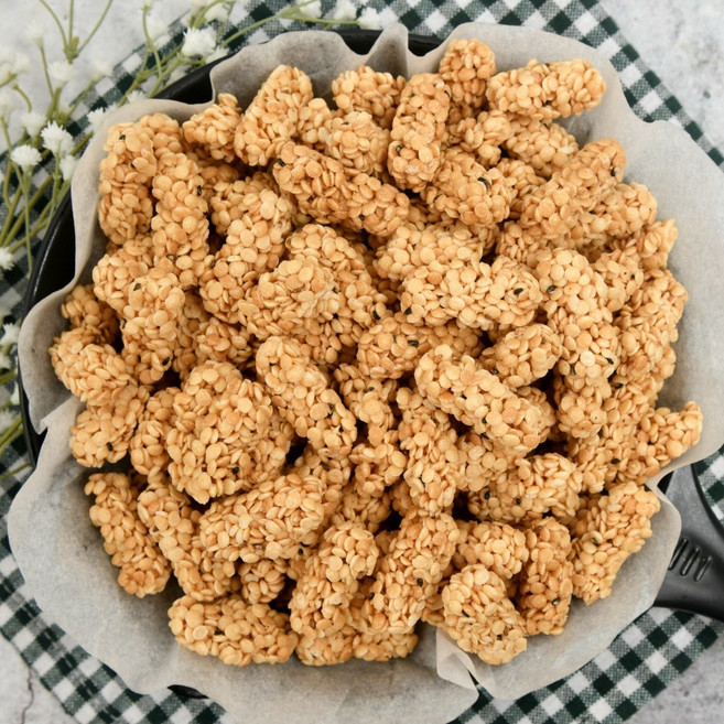 결혼 답례품 오트밀 강정, 200g, 2개