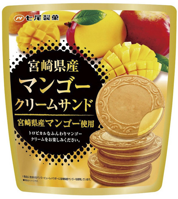 나나오제과 미야자키 망고 크림 샌드 6개입, 1개