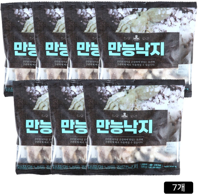 [홈쇼핑] 레이먼킴 만능낙지 + 만능볶음양념, 7개, 135g