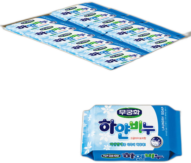 하얀비누 230g x 32개(1박스), 1개