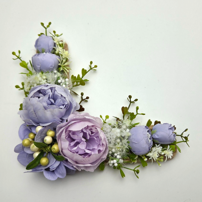 아트플랜 납골당꾸미기 라벤더 퍼플 로즈 코너장식, 1개