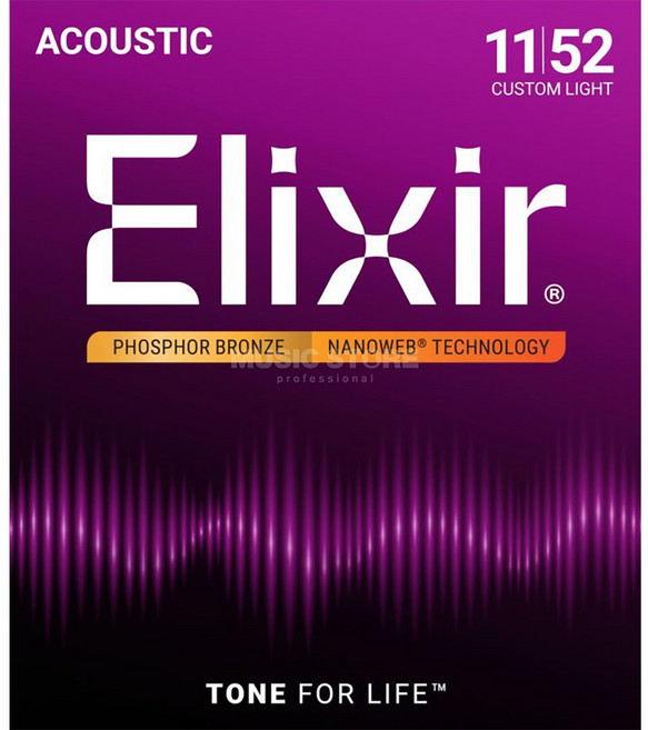 엘릭서 팩토리벌크 기타줄 통기타줄 일렉기타줄 16052 16027 12002 12052 일렉기타 통기타, 1개, 통기타 16027 (커스텀라이트)