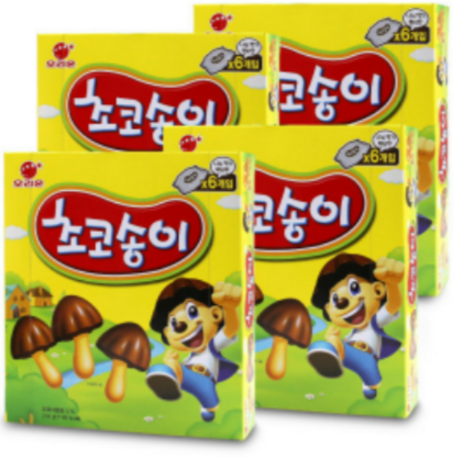 오리온 초코송이 216g, 4개