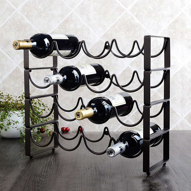 모나코올리브 망고너츠 칸칸 철제 와인랙, 망고너츠 칸칸 와인랙, 망고너츠 칸칸 와인랙, 1개